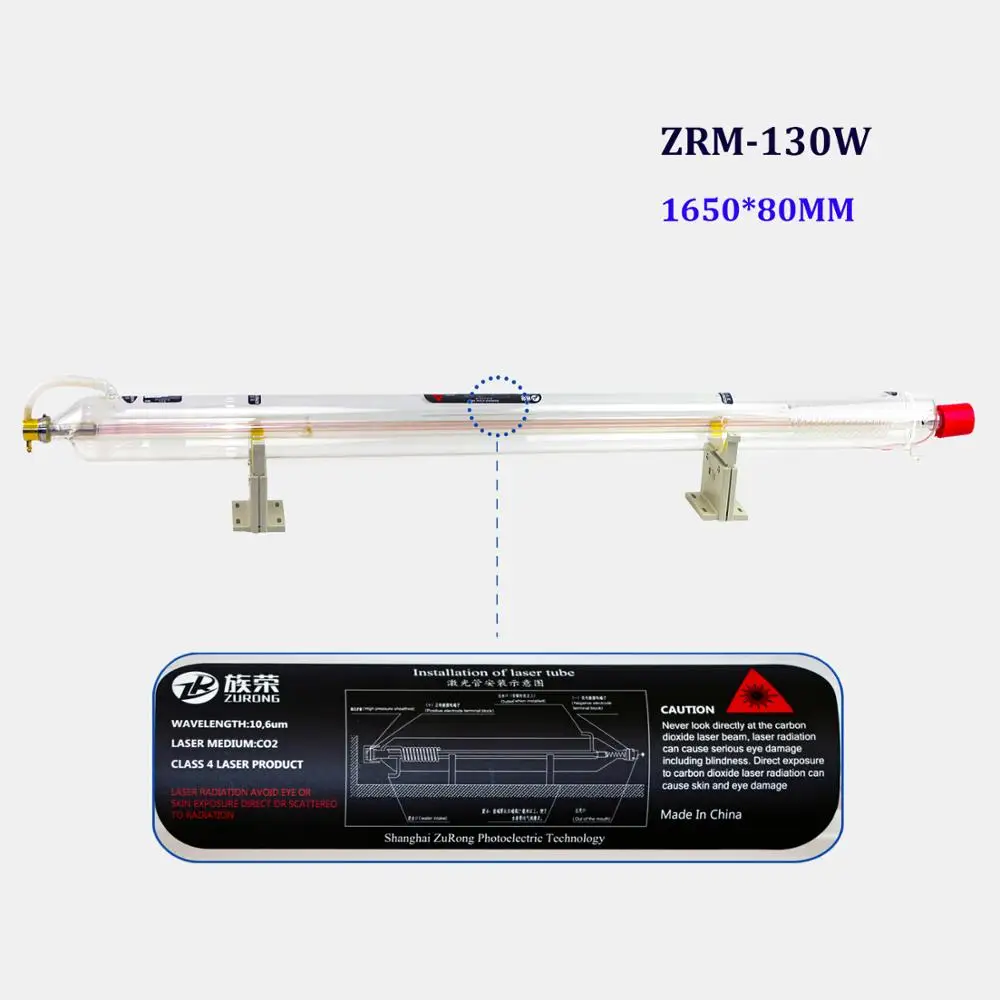 mașină de marcare cu laser sticlă și metal vanzare Echipamente Părți Tub Co2 150W W8 Piese de Schimb Pentru Masina de SHZR ZRM-130W 130 - Utilaje Pentru Prelucrarea Lemnului Si Piese <